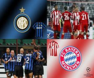 yapboz UEFA Şampiyonlar Ligi Sekizinci finallerinde 2010-11, FC Bayern Munchen - FC Internazionale Milano